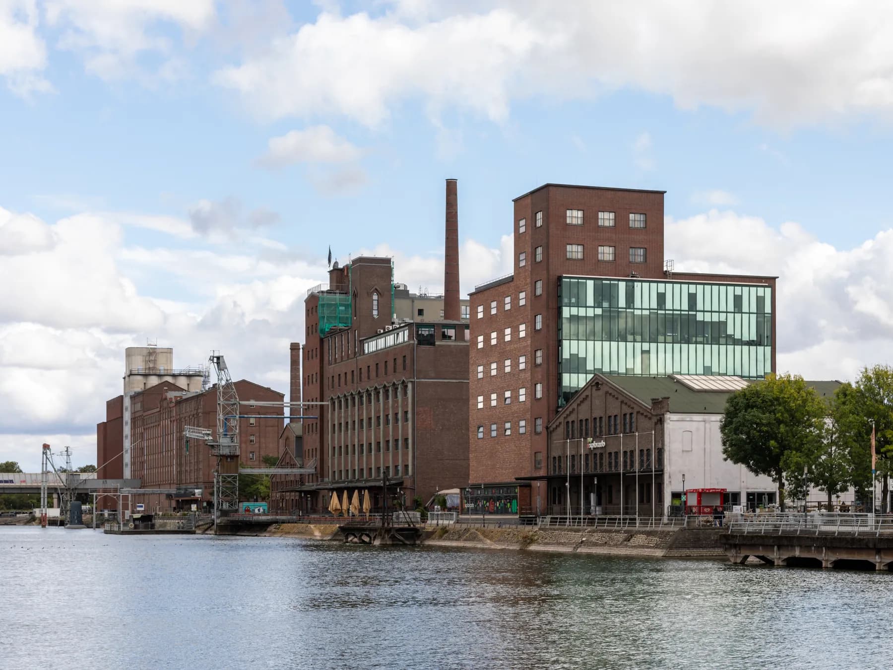 Küppersmühle am Innenhafen in Duisburg